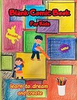 Algopix Similar Product 10 - Blank Comic Book: For Kids ages 4-8