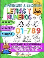 Algopix Similar Product 15 - Aprender a escribir letras y numeros