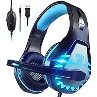 Algopix Similar Product 17 - Pacrate Gaming Headset with Microphone