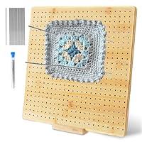 Algopix Similar Product 10 - Crochet Blocking Board with 20 Steel