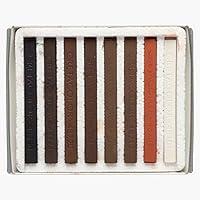 Algopix Similar Product 19 - Cretacolor Brown Chalk Set of 8 Sticks