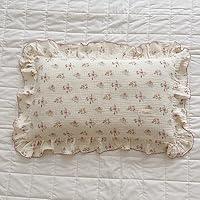 Algopix Similar Product 16 - BuLuTu Cotton Bed Pillowcases Set of 2