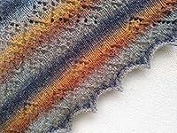 Algopix Similar Product 15 - Knit wool shawl multicolor knitted