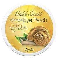 Algopix Similar Product 8 - Gold Snail Hydrogel Eye Patch