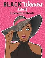 Algopix Similar Product 9 - Black Women Adult Coloring Book