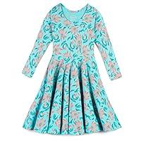 Algopix Similar Product 4 - Mightly Girls 34 Sleeve Skater Dress