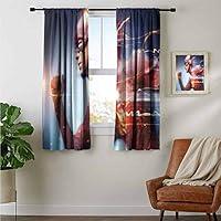 Algopix Similar Product 13 - Kitchen Curtains The Flash Barry Allen