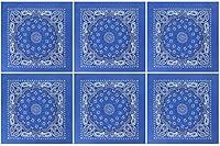 Algopix Similar Product 1 - ARMYU 6Pack Trainmen Paisley Jumbo