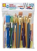 Algopix Similar Product 9 - Alex Art Paintbrush Set 50 Brushes Kids