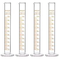 Algopix Similar Product 14 - StonyLab 4Pack Borosilicate Glass