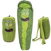 Algopix Similar Product 6 - SDCC Exclusive Pickle Rick Sleeping Bag