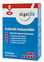 Algopix Similar Product 15 - ALGALIFE Astaxanthin Icelandic 4mg 45