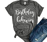 Algopix Similar Product 5 - birthday shirt women birthday behavior