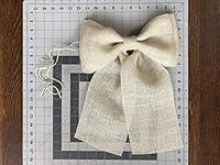 Algopix Similar Product 3 - Tree Topper Bow Rustic Christmas