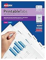 Algopix Similar Product 5 - Avery Printable SelfAdhesive Plastic