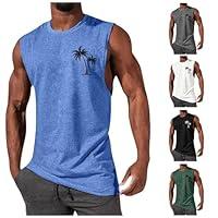 Algopix Similar Product 17 - Daoucixia Mens Beach Tank Tops Funny