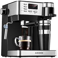 Algopix Similar Product 6 - AICOOK Espresso and Coffee Machine