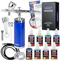 imyyds airbrush kit with compressor, 32psi high pressure cordless