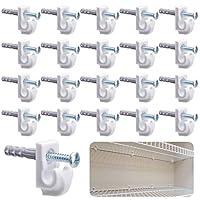 Algopix Similar Product 5 - Sfcddtlg 25 Pcs White Down Wall Clips