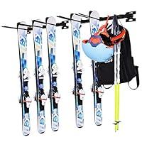 Algopix Similar Product 17 - Ski Snowboard Wall Storage Rack  Holds