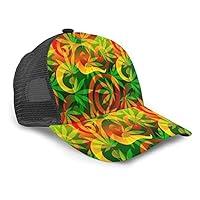 Algopix Similar Product 14 - HDDCOMG Marijuana Bakgrund Baseball Cap