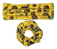 Algopix Similar Product 10 - fall sunflower floral 100 cotton