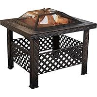 Algopix Similar Product 14 - PURE GARDEN 26 INCH SQUARE WOVEN METAL