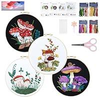 Algopix Similar Product 5 - Enkor 4 Sets Embroidery Kit for