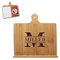 Algopix Similar Product 5 - Custom Engraved Cookbook Stand 