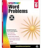 Algopix Similar Product 19 - Spectrum Grade 6 Word Problems Math