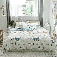 Algopix Similar Product 10 - HighBuy Kids Dinosaur Bedding Sets Twin