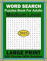 Algopix Similar Product 20 - 2023 Word Search Puzzles Book For