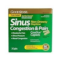 Algopix Similar Product 15 - Goodsense Sinus Congestion  Pain