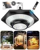 Algopix Similar Product 10 - Solar Lights Indoor Outdoor 4000LM