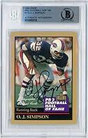 Algopix Similar Product 17 - OJ Simpson 1995 Enor Pro Football Hall