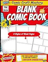 Algopix Similar Product 11 - Comic Craft Mastery  Blank Comic Book