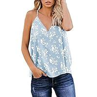 Algopix Similar Product 9 - Rishine Womens Floral Print Sexy V Neck