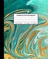 Algopix Similar Product 3 - Composition Notebook Pretty Gold