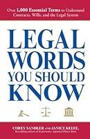 Algopix Similar Product 8 - Legal Words You Should Know Over 1000