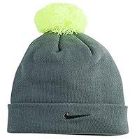 Algopix Similar Product 1 - Nike Metal Swoosh Logo Knit Beanie