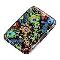 Algopix Similar Product 11 - ELFISH Mini RFID Aluminum Wallet Credit