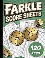 Algopix Similar Product 6 - Farkle Score Sheets farkle score