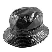 Algopix Similar Product 3 - sur la tete Vinyl Rain Bucket Hat