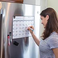 Algopix Similar Product 10 - Magnetic Dry Erase Calendar for Fridge