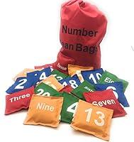 Algopix Similar Product 16 - Oojami Number Beanbags Assorted 20 pc