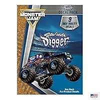 Algopix Similar Product 18 - Monster Jam SonUva Digger Decal Pack 