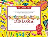 Algopix Similar Product 1 - Hayes Kindergarten Diplomas