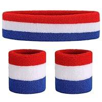 Algopix Similar Product 9 - ONUPGO Sweatband Set Premium Sports