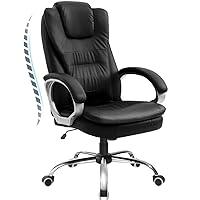 Algopix Similar Product 6 - HLDIRECT Leather Office Chair with