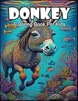 Algopix Similar Product 6 - Donkey Coloring Book For Kids Easy